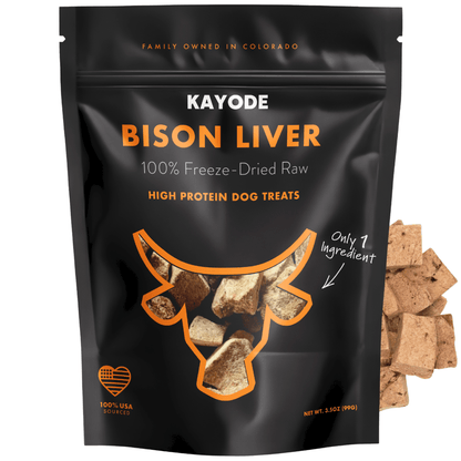 Bison Liver Treats